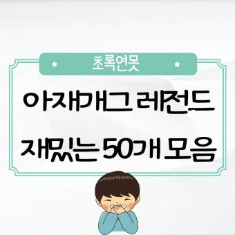 아재개그 레전드 모음 말장난 끝판왕 대방출_9