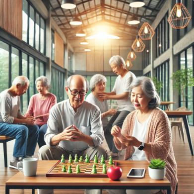 50대 이상 건강한 뇌 관리 사진