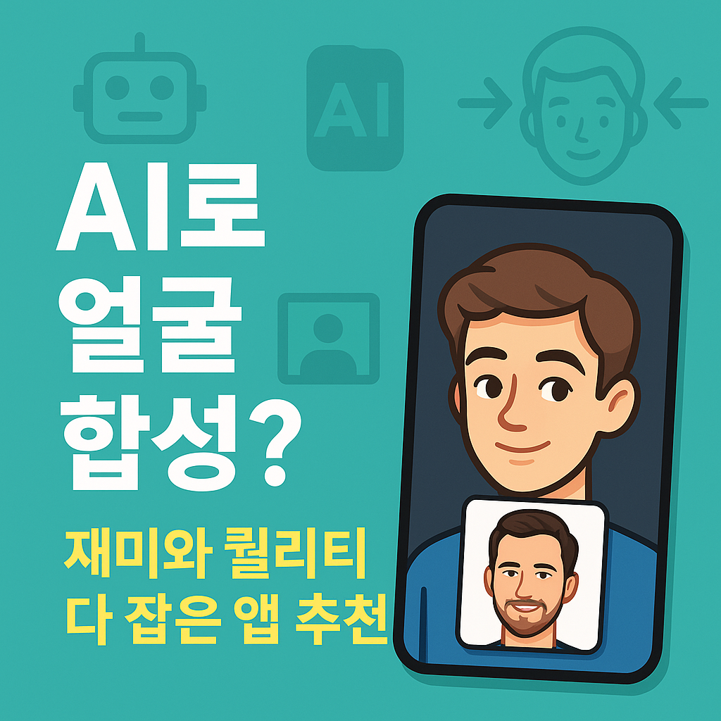AI로 얼굴 합성? 재미와 퀄리티 다 잡은 앱 추천