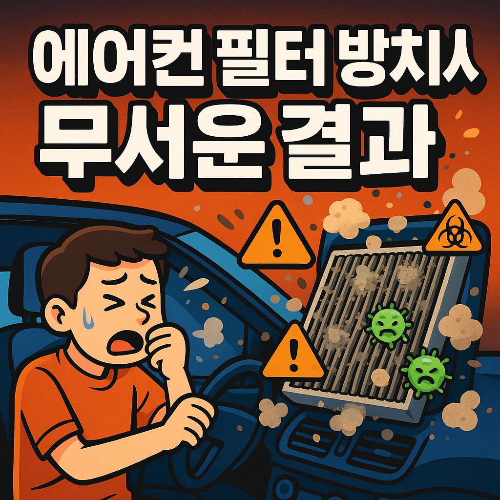 에어컨 필터 방치 시 무서운 결과
