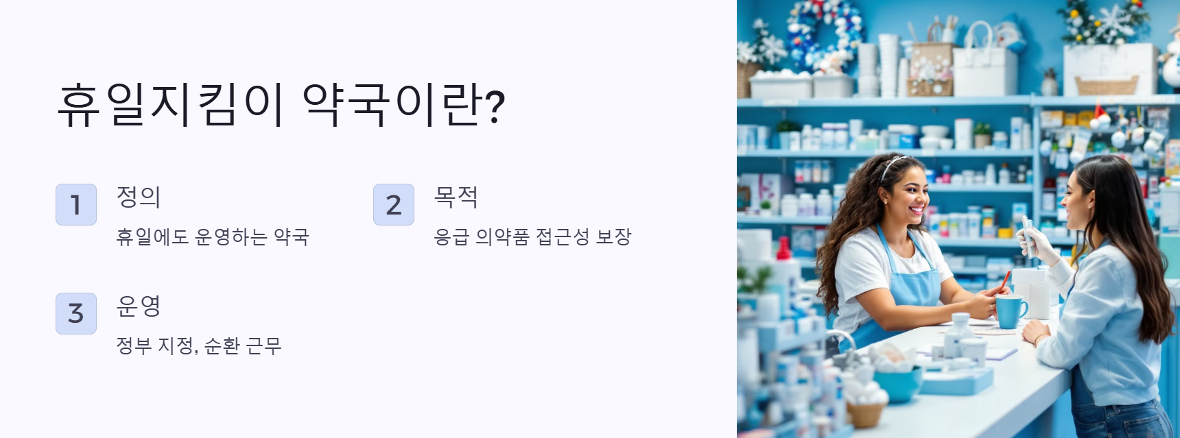 휴일지킴이 약국