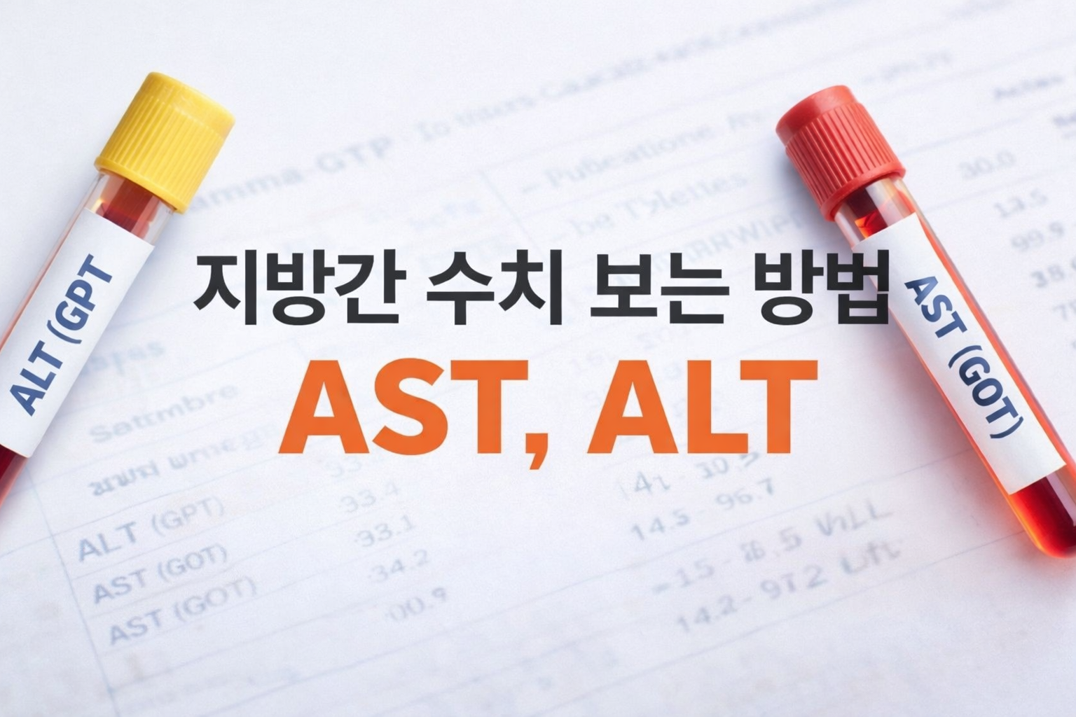 지방간 수치 보는 법