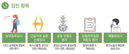 여성농업인건강검진