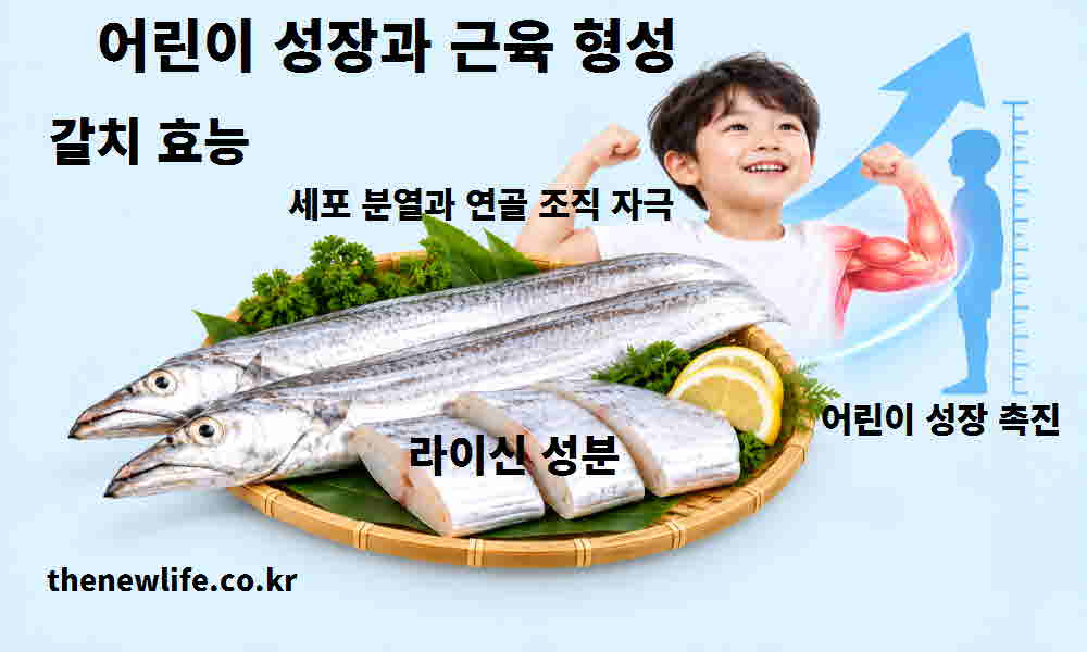 갈치 효능 어린이 성장 근육 형성