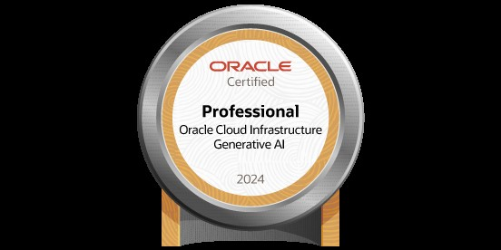[OCI] Oracle Cloud Infrastructure 2024 Generative AI Professional 무료 자격증 및 무료 강의 신청