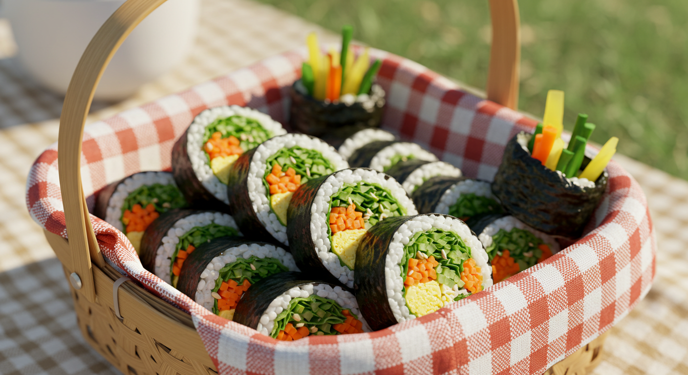 김밥 사진