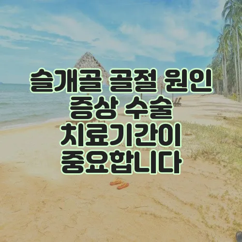 슬개골 골절 원인 증상 수술 치료기간이 중요합니다