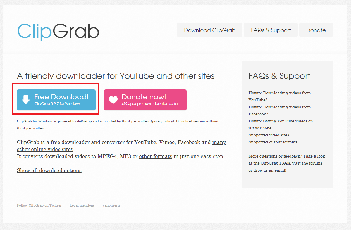 ClipGrab 다운로드1