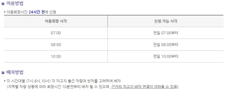 전일 접수제