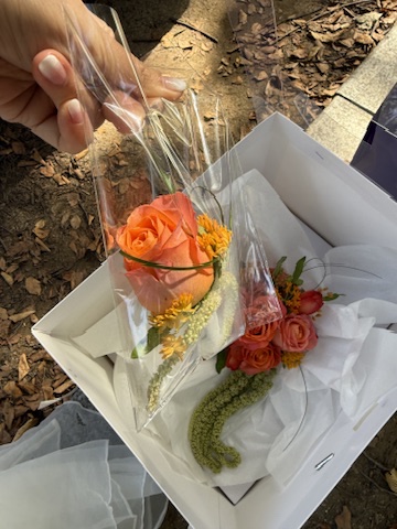 웨딩촬영 부케 야외스냅 부케 웨딩부케 후기