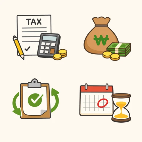 부가세 신고 준비 개념도