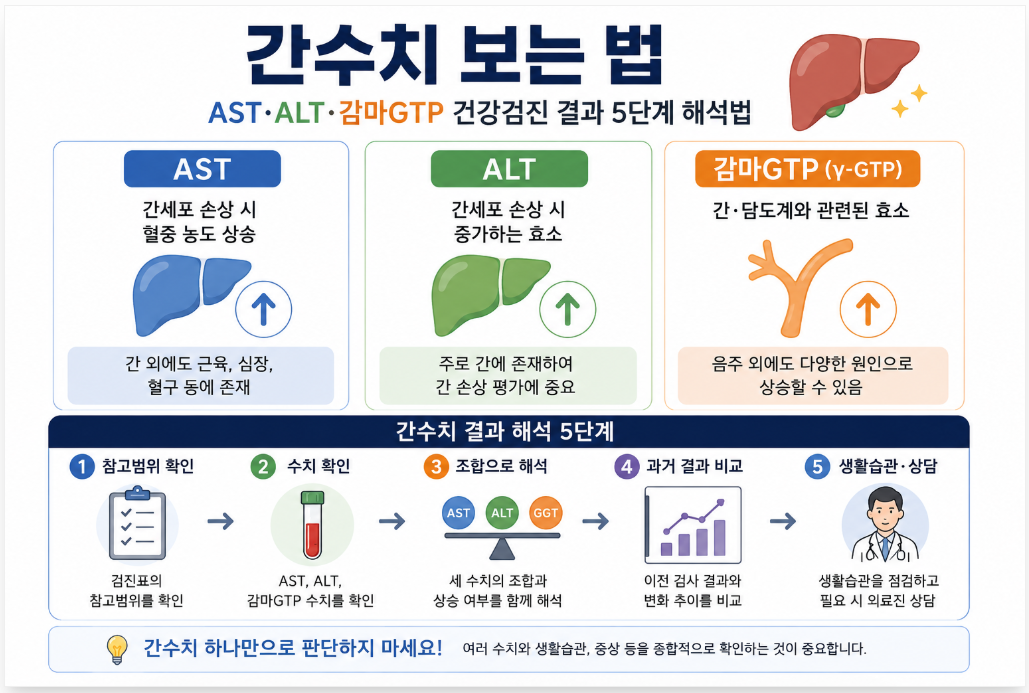 간수치 보는 법