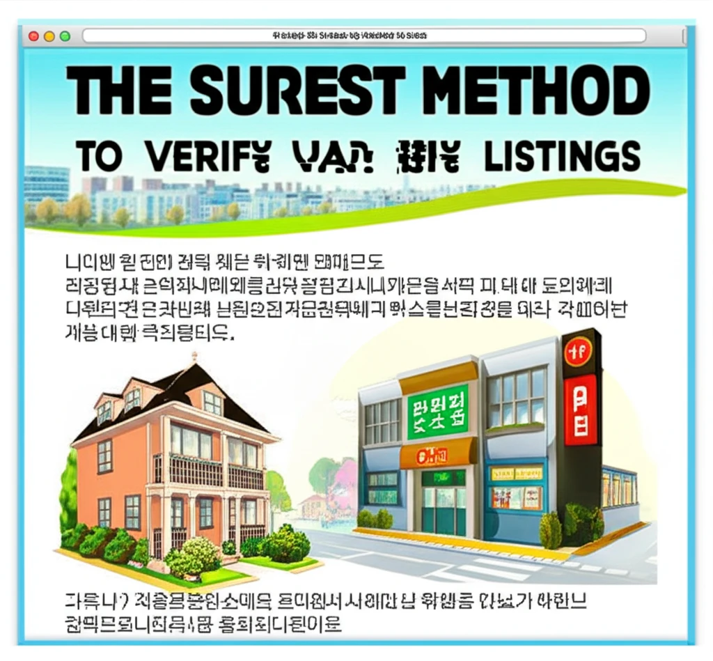 포항 교차로 부동산 매물 확인 및 신..