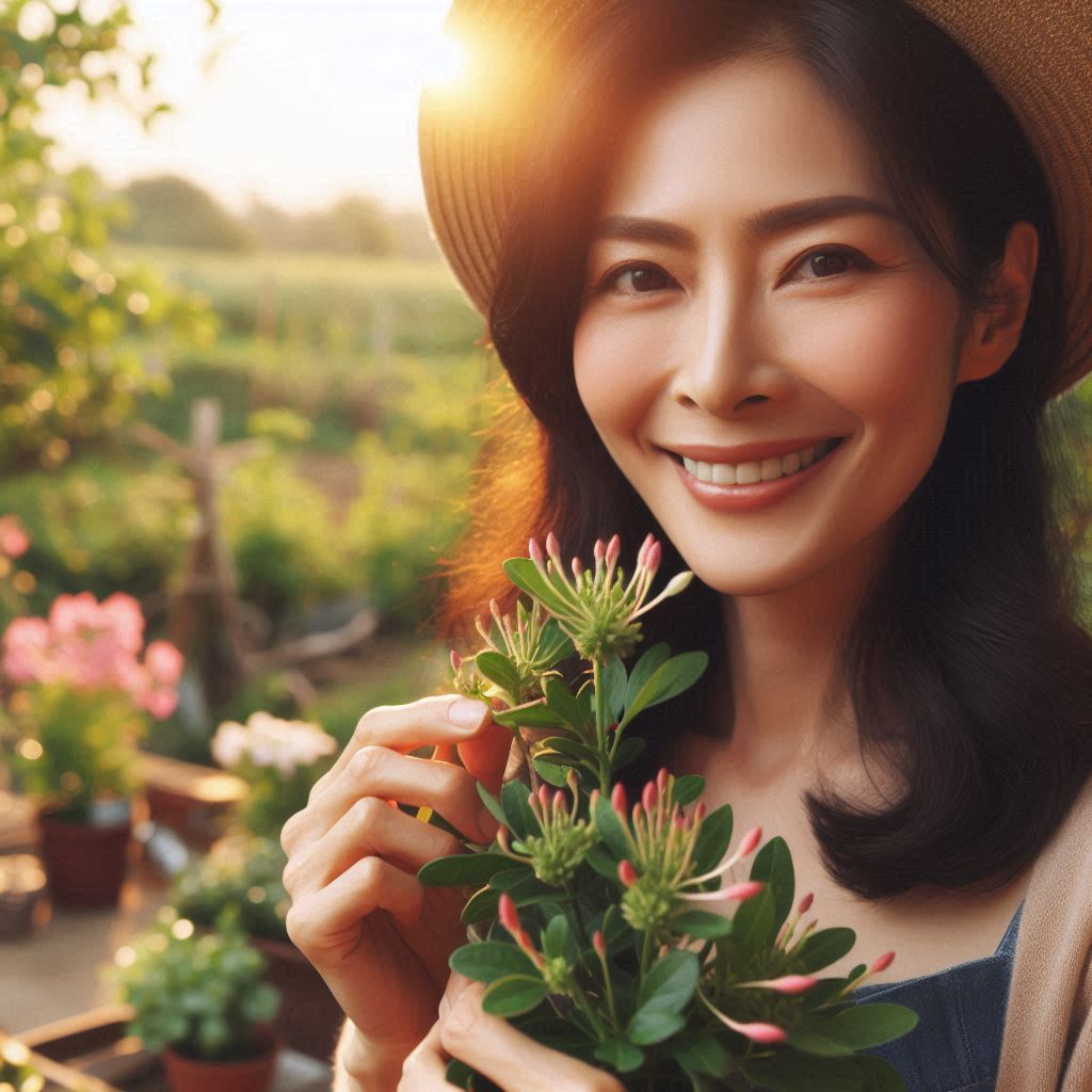 인동덩굴꽃