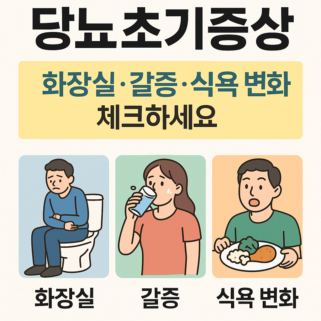 당뇨 초기증상