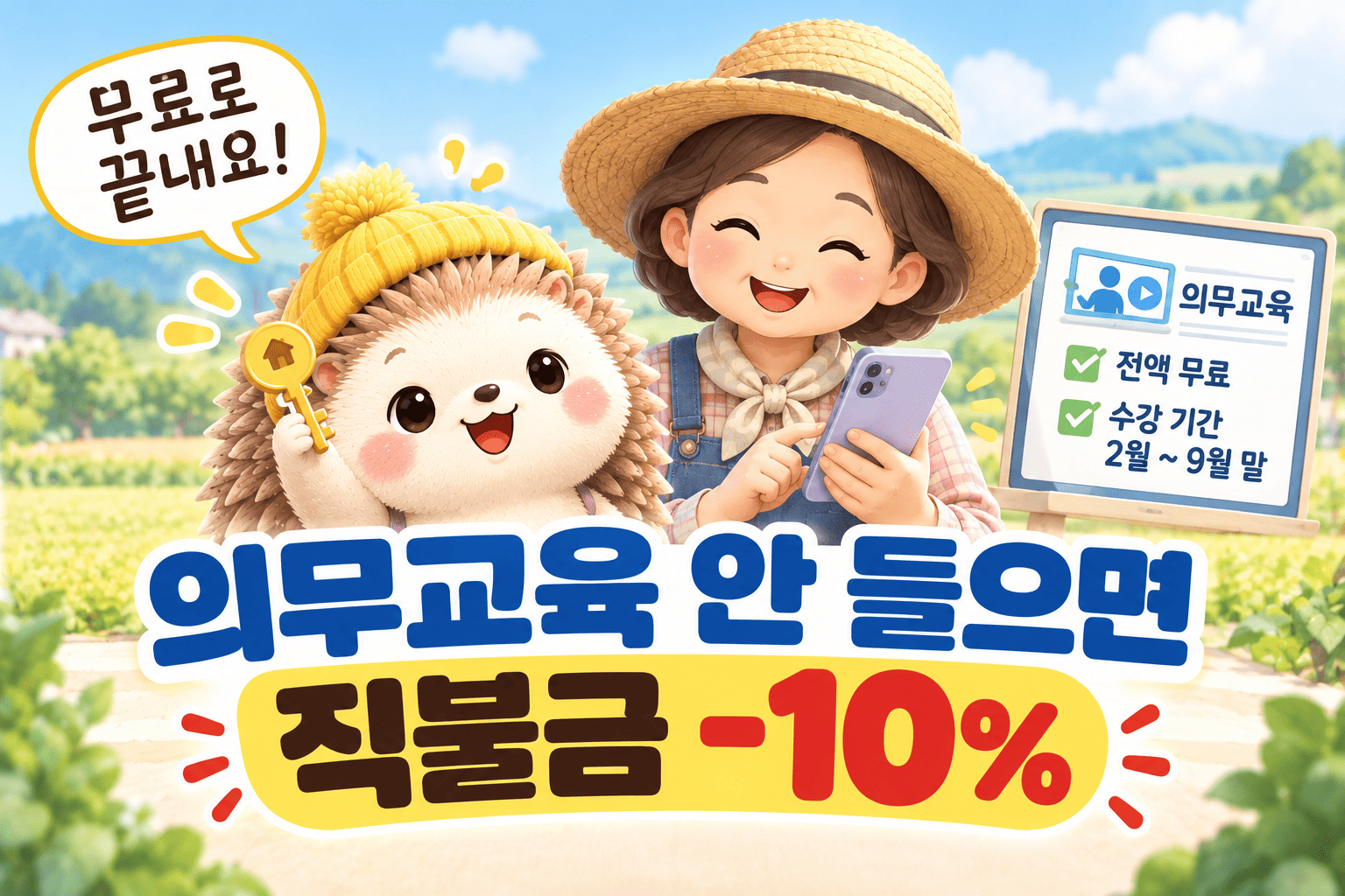 공익직불금의무교육