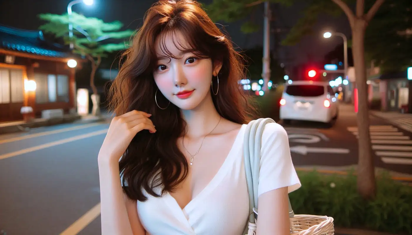 면세점-내일환율-알아보고-쇼핑하려는-여성의-모습