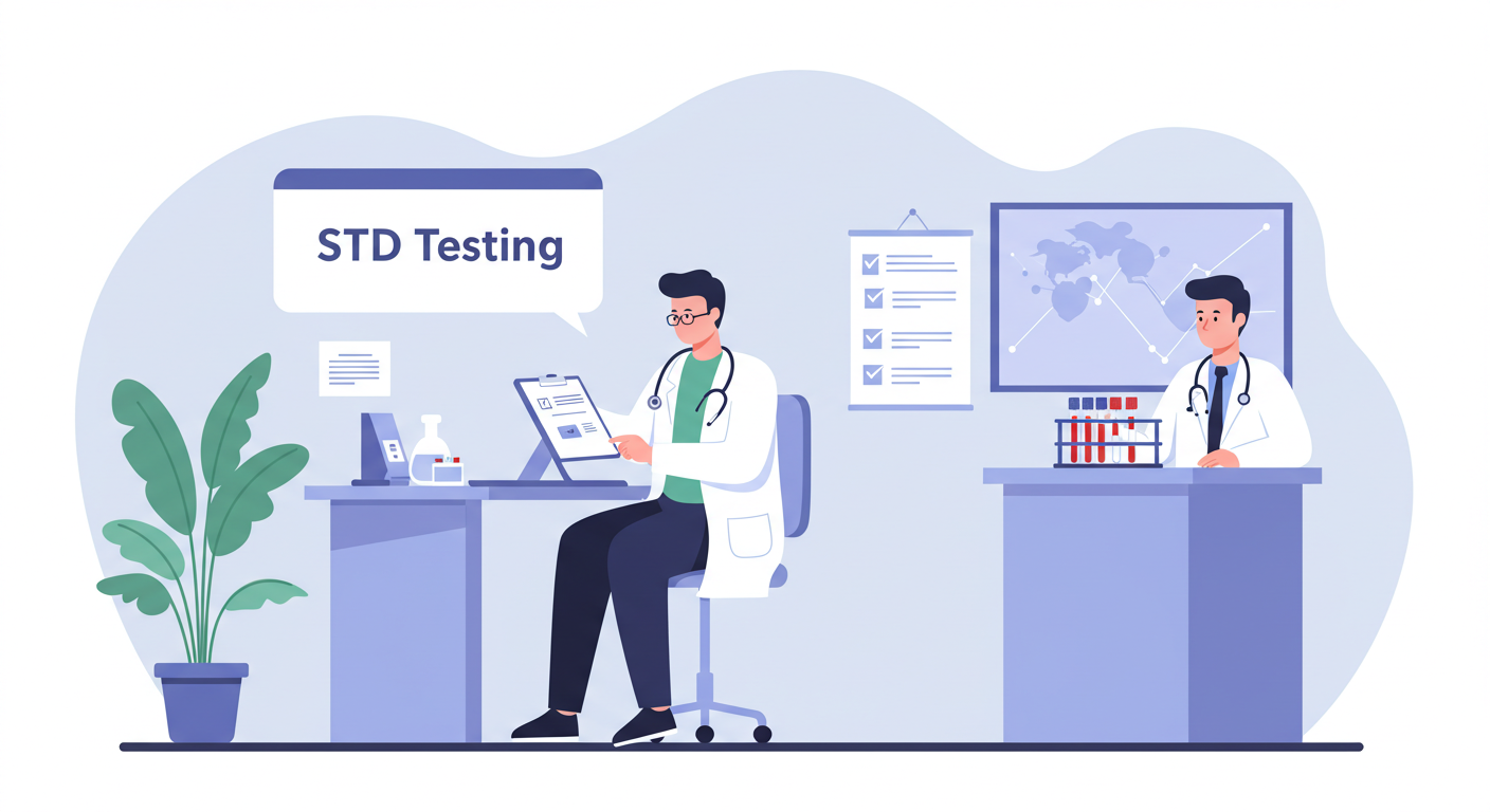 남자가 성병 검사를 받아야 하는 이유