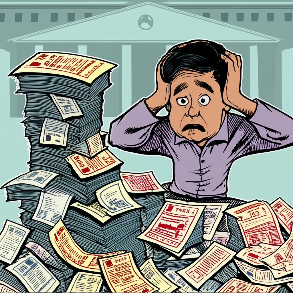 개인회생 중 세금 완납, 법원 보고