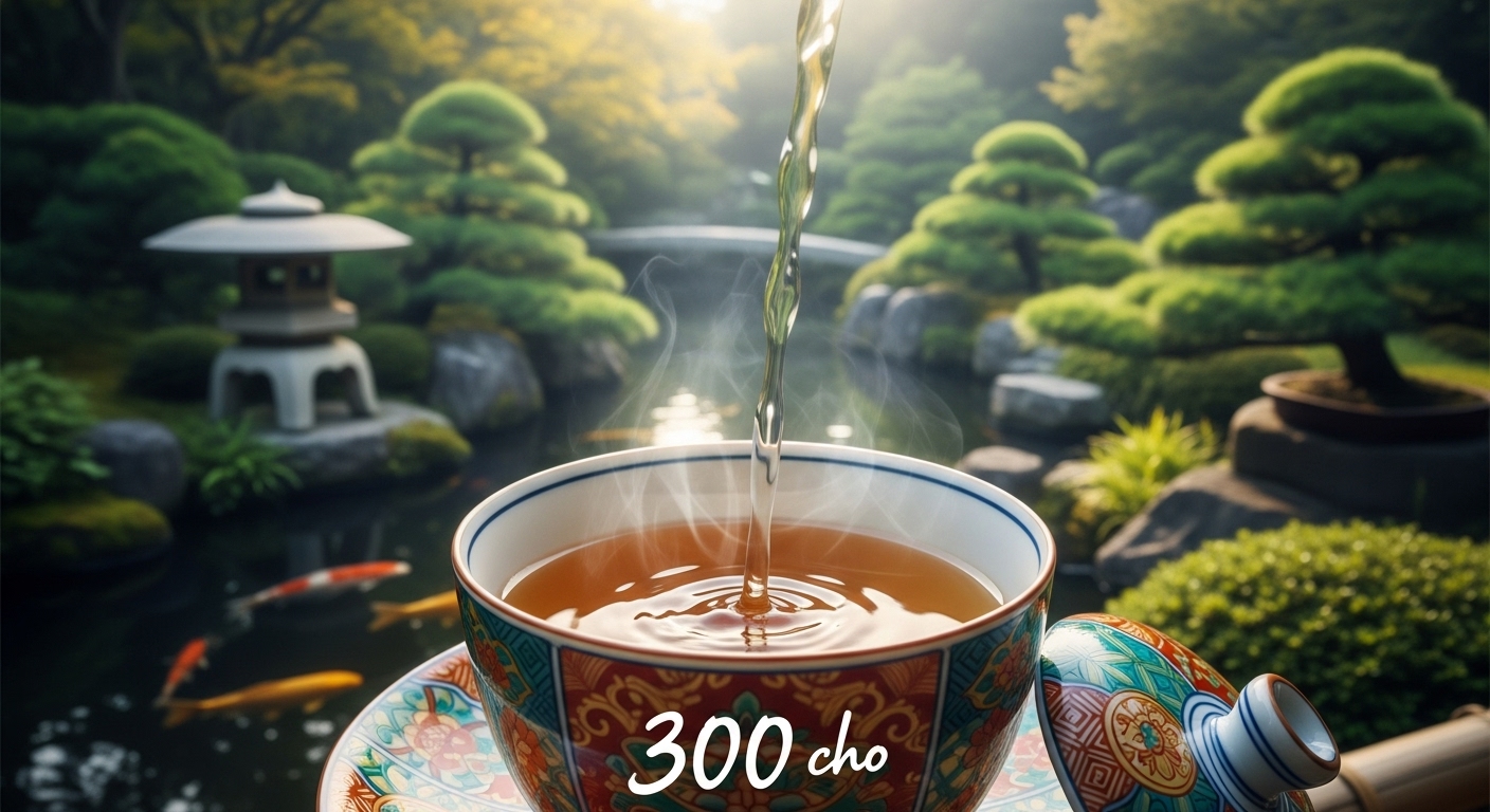 삼백초차