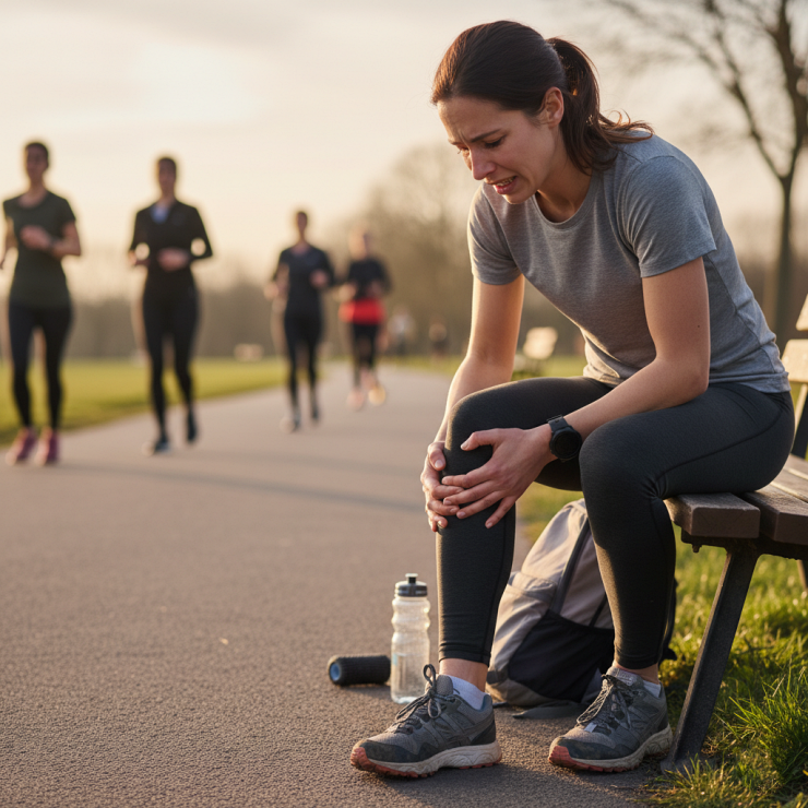 러닝 무릎 아플 때