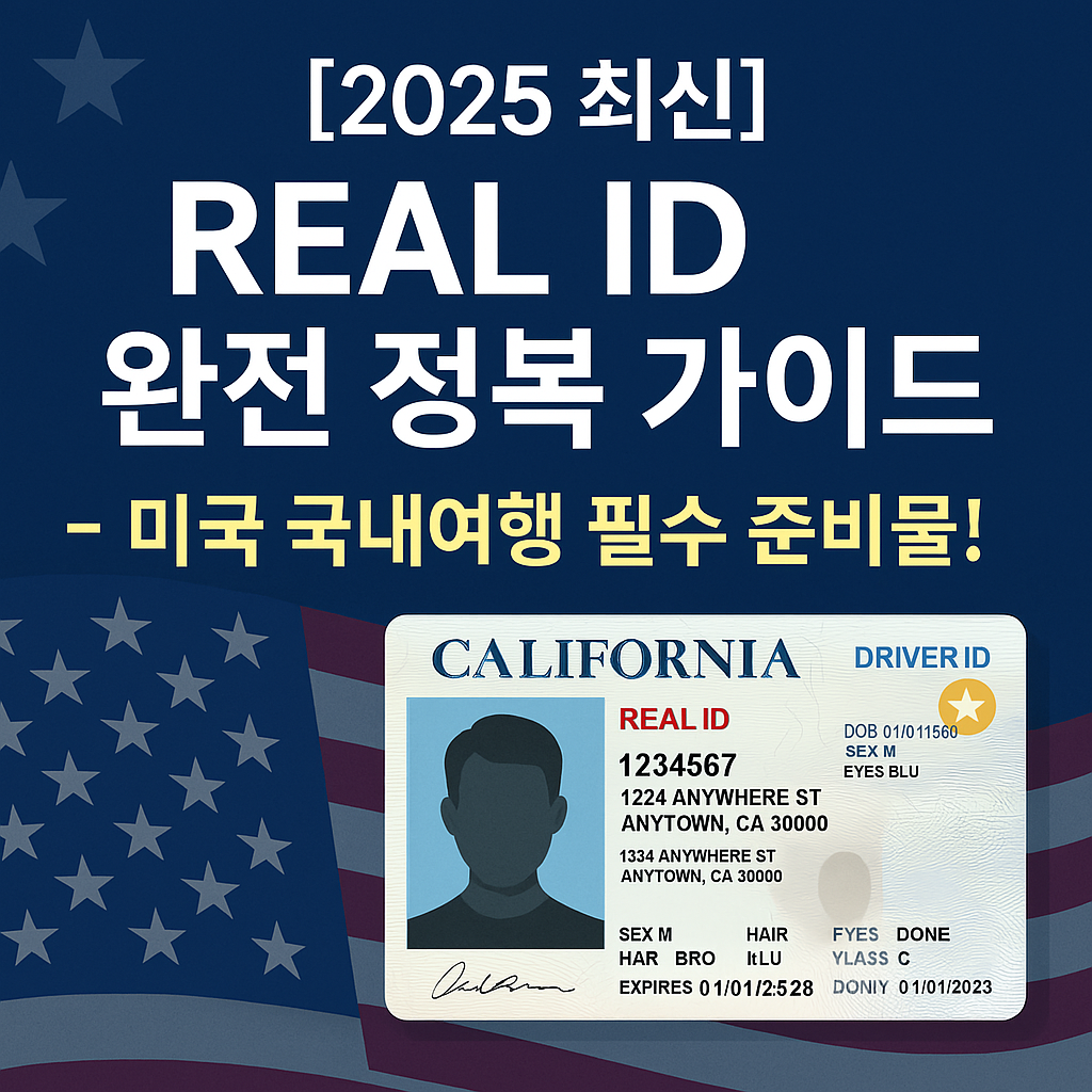 2025년 리얼 아이디 완전 정복 가이드 포스터 이미지 사진