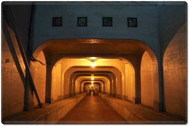 통영 해저터널 야경