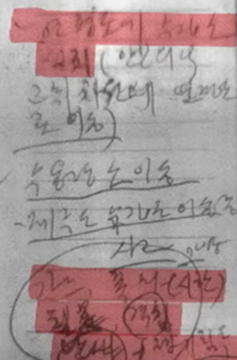 노상원 수첩