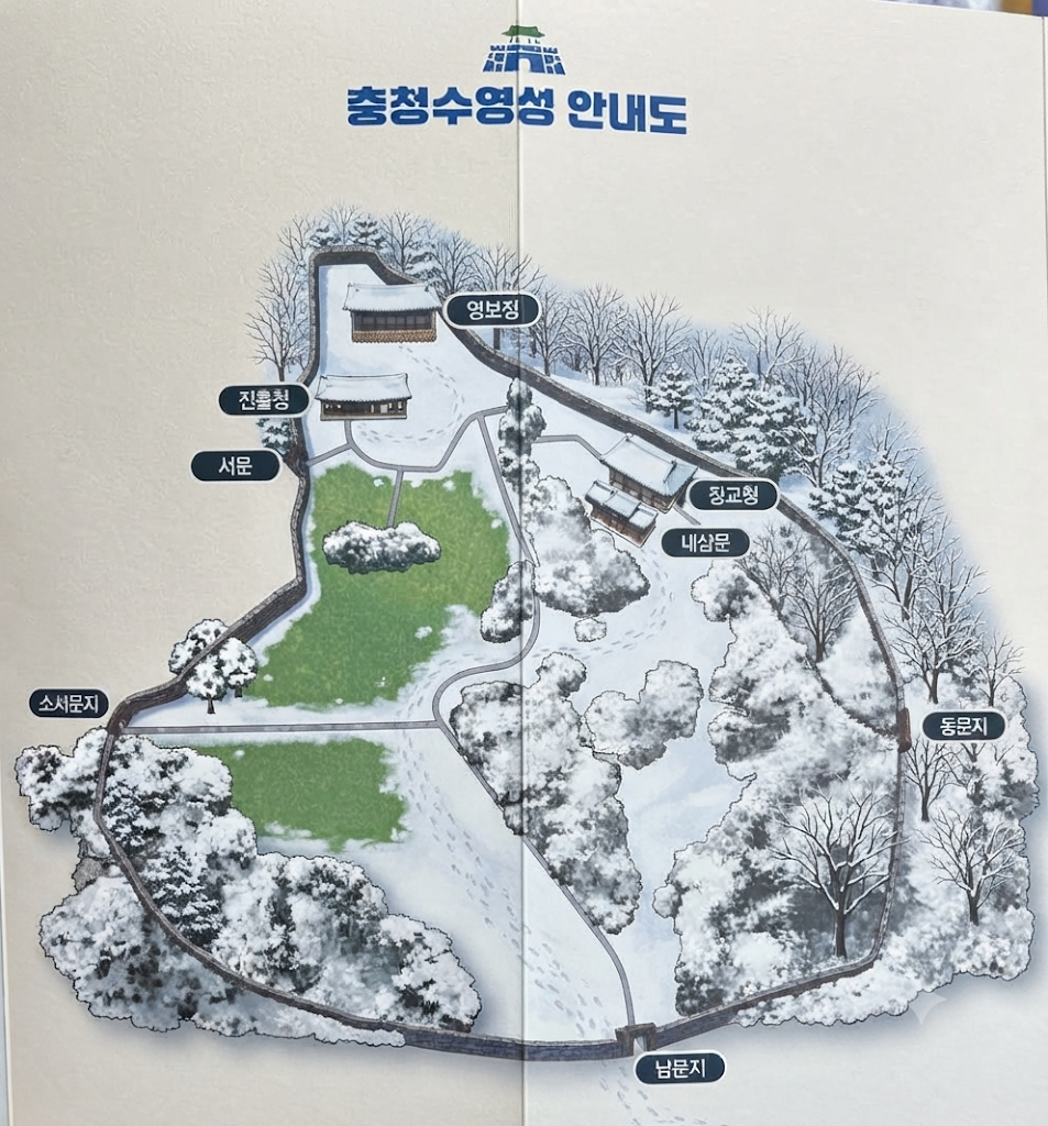 Guide Map of Boryeong Chungcheong Suyeongseong