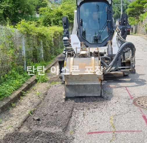 용인-전원주택-아스콘포장