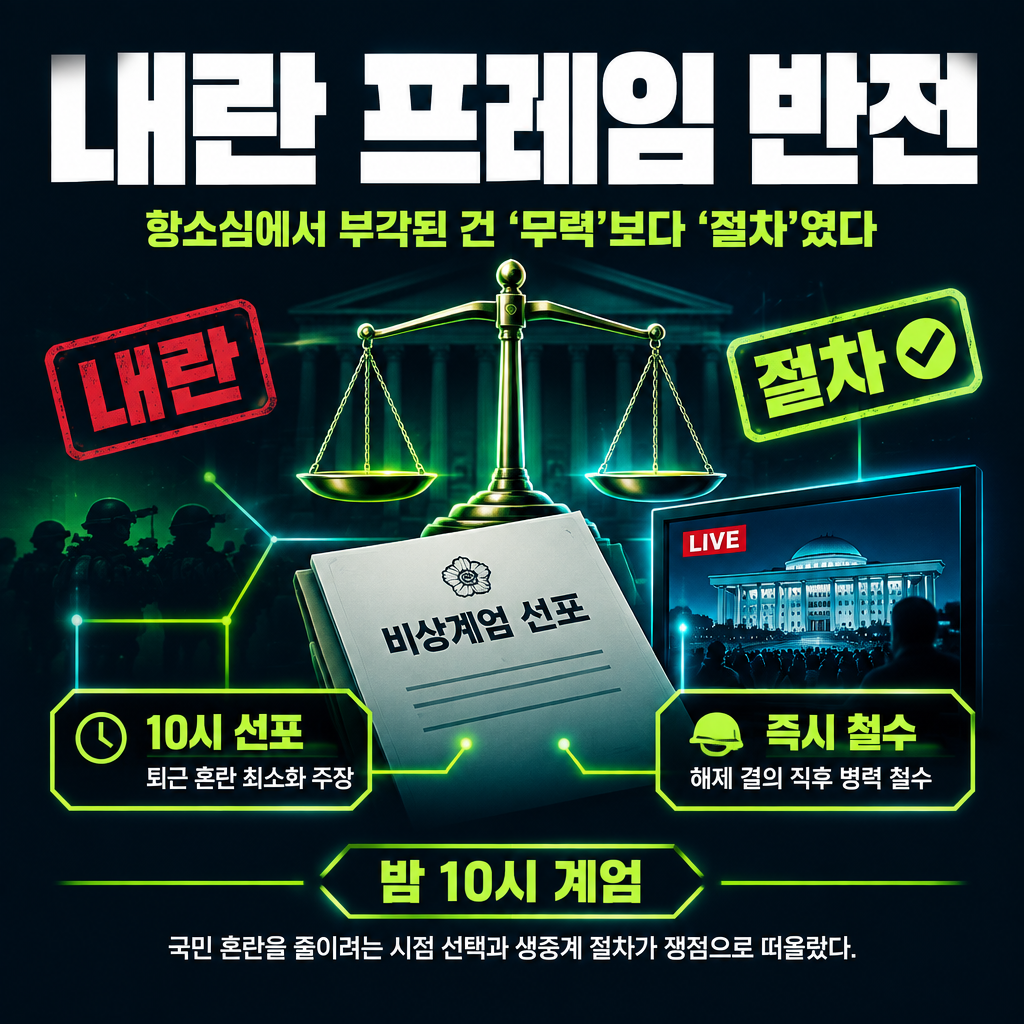 내란 프레임 반전