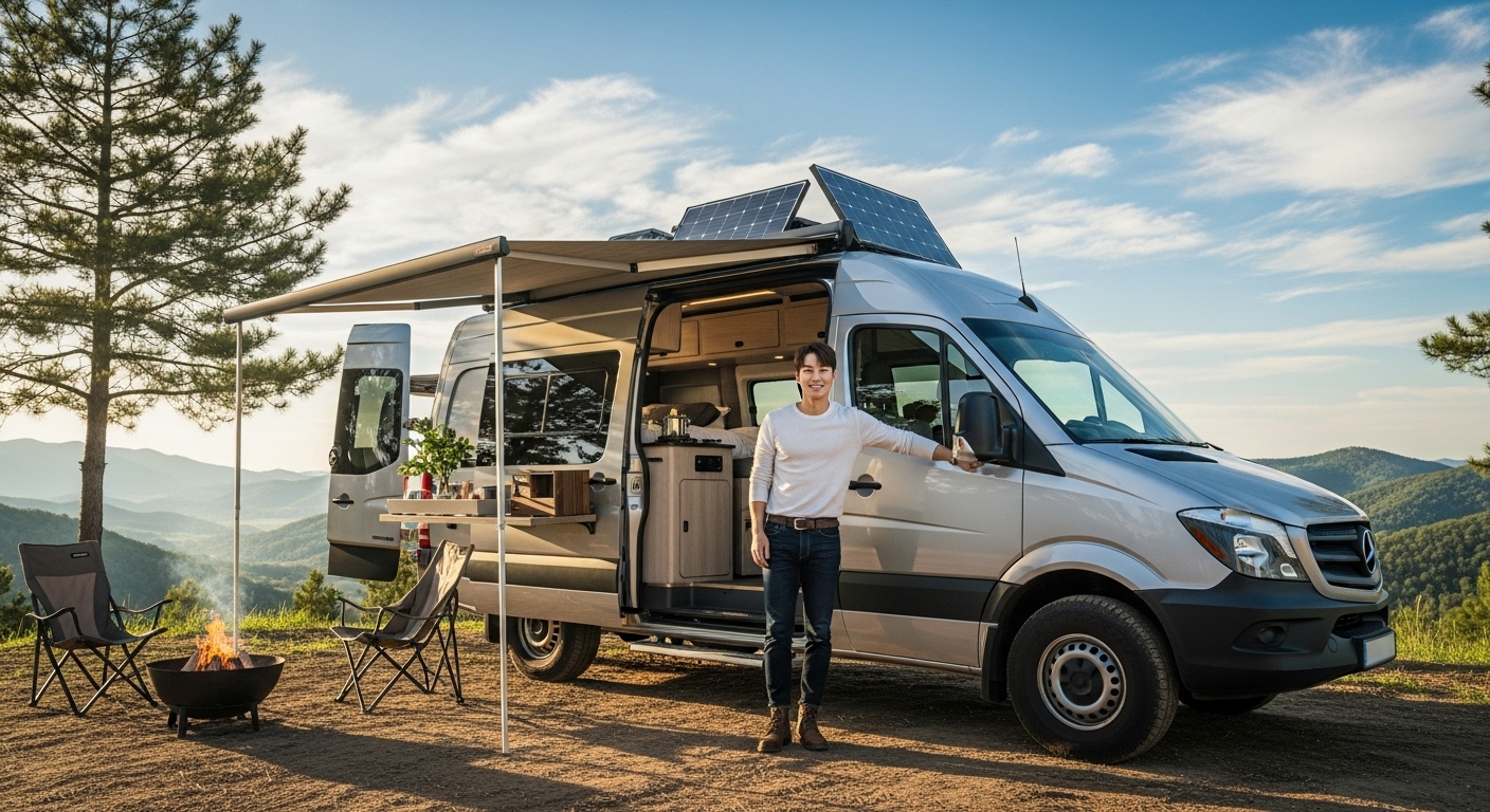 스타렉스 캠핑카 개조