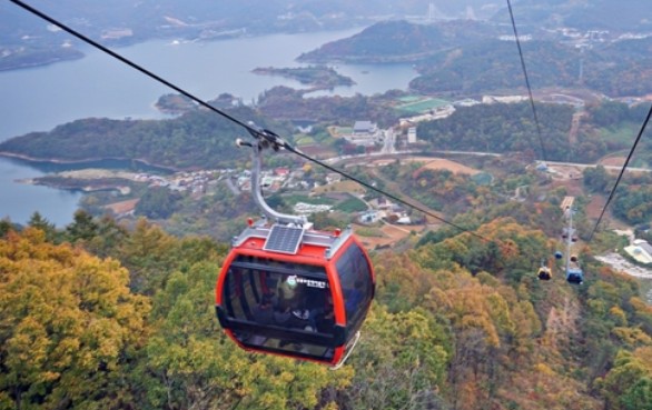 [충청북도여행지 추천] 여행코스 갈만한곳 - 청풍호반 케이블카