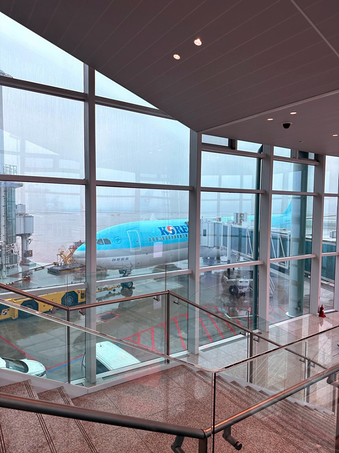 대한항공 일반석 이코노미석 인천 다낭행 KE457편 A330-300 좌석 및 기내식