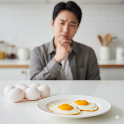 콜레스테롤 많으면 계란 먹으면 안되는 걸까?