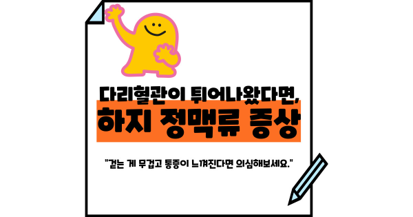 하지 정맥류 증상
