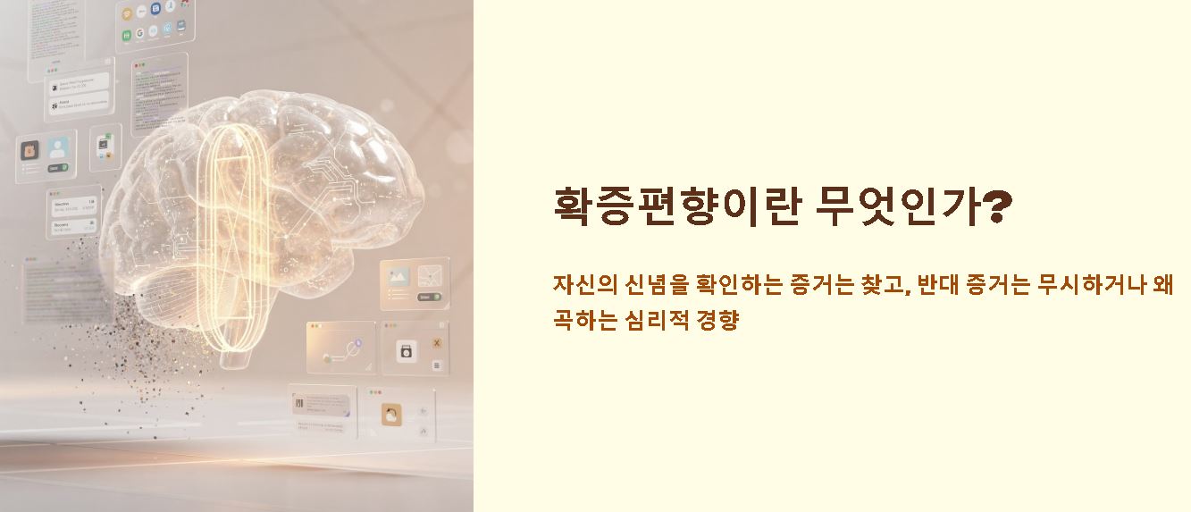 확증편향 뜻