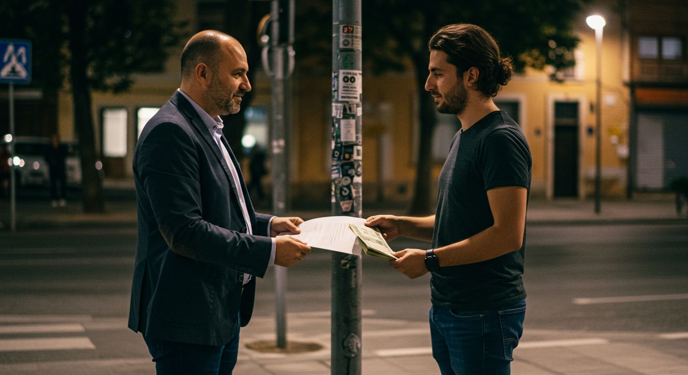 채권을 양도하는 모습 사진