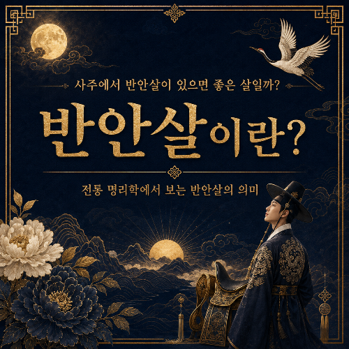 반안살이란?