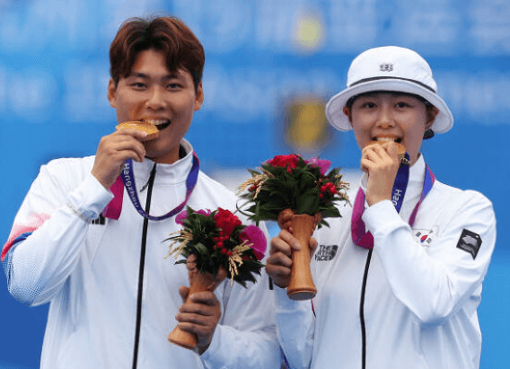 양궁 리커브 금메달