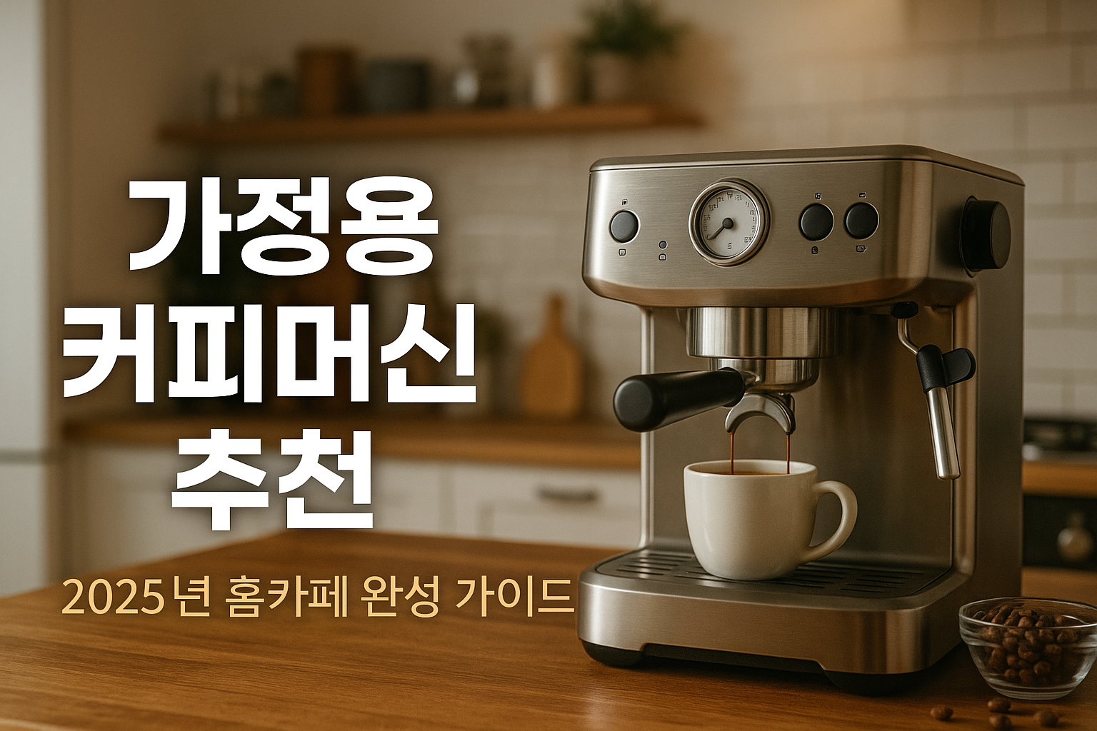 가정용 커피머신 추천