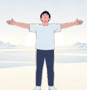 목이 간질간질하고 마른기침이 납니다