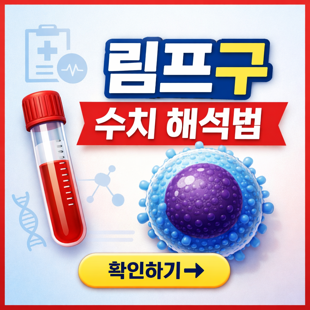lymphocyte 수치