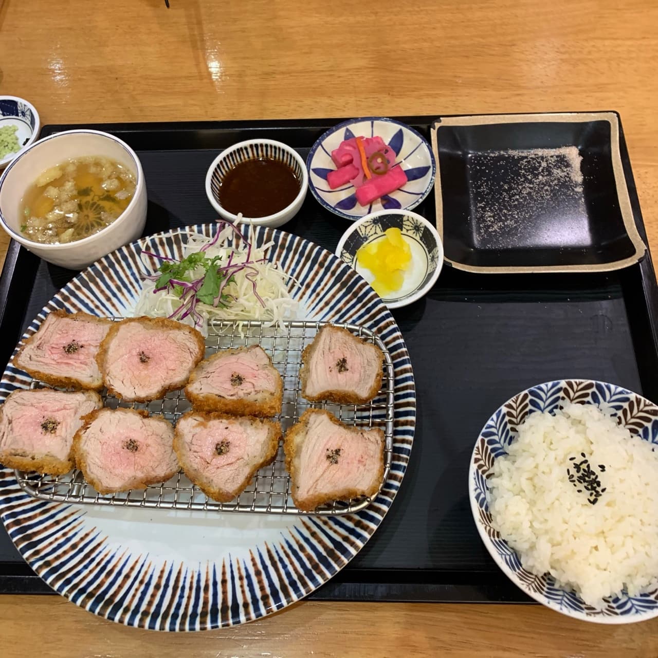 안심카츠정식