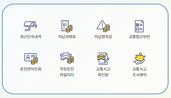 교통범칙금조회와 납부방법