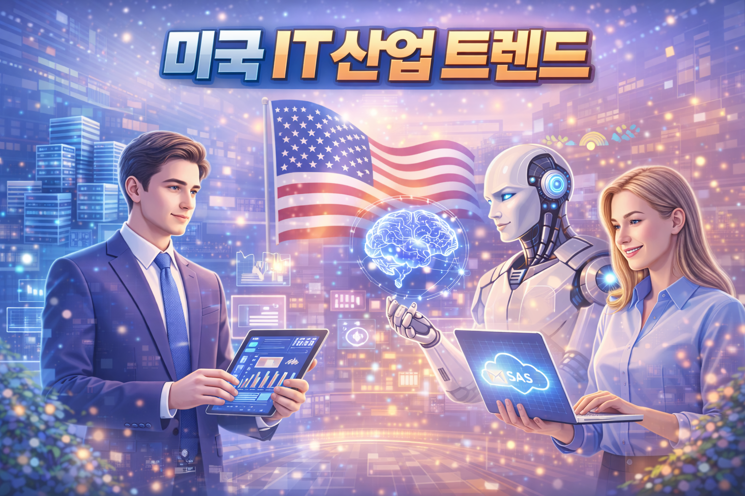 미국 IT산업 트렌드 이미지