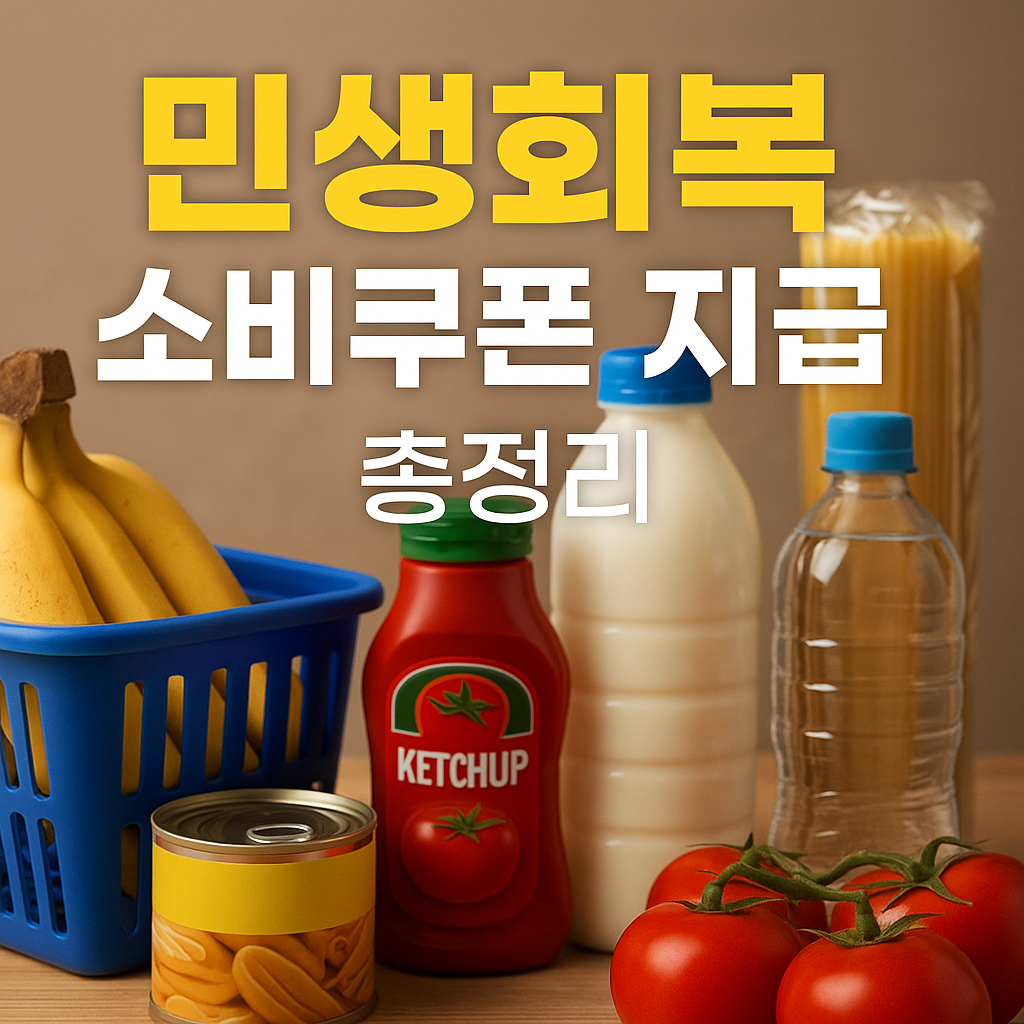 민생회복 소비쿠폰 사용처