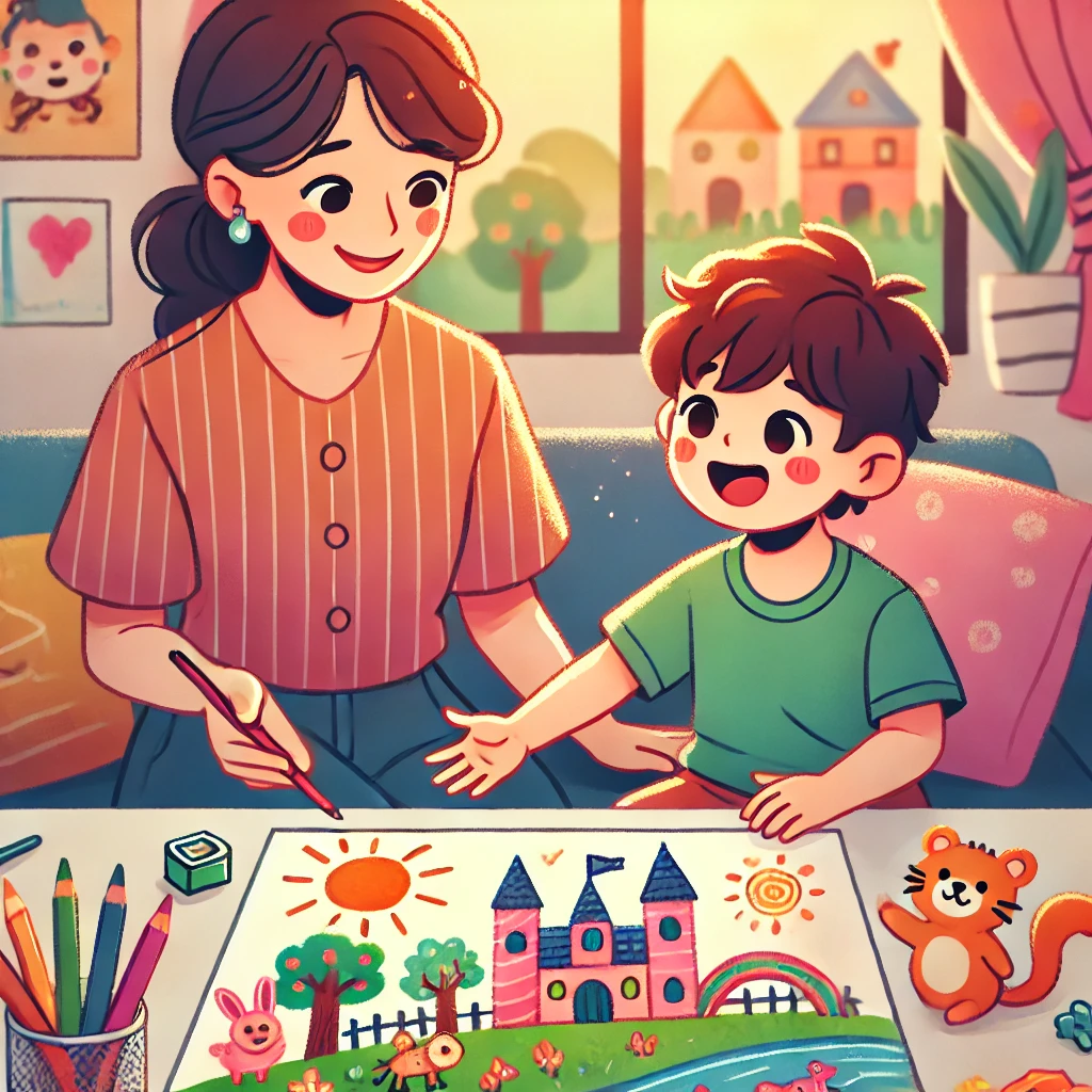 그림 속 이야기를 존중하는 태도