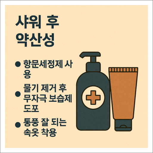 항문 가려움증_관리 루틴