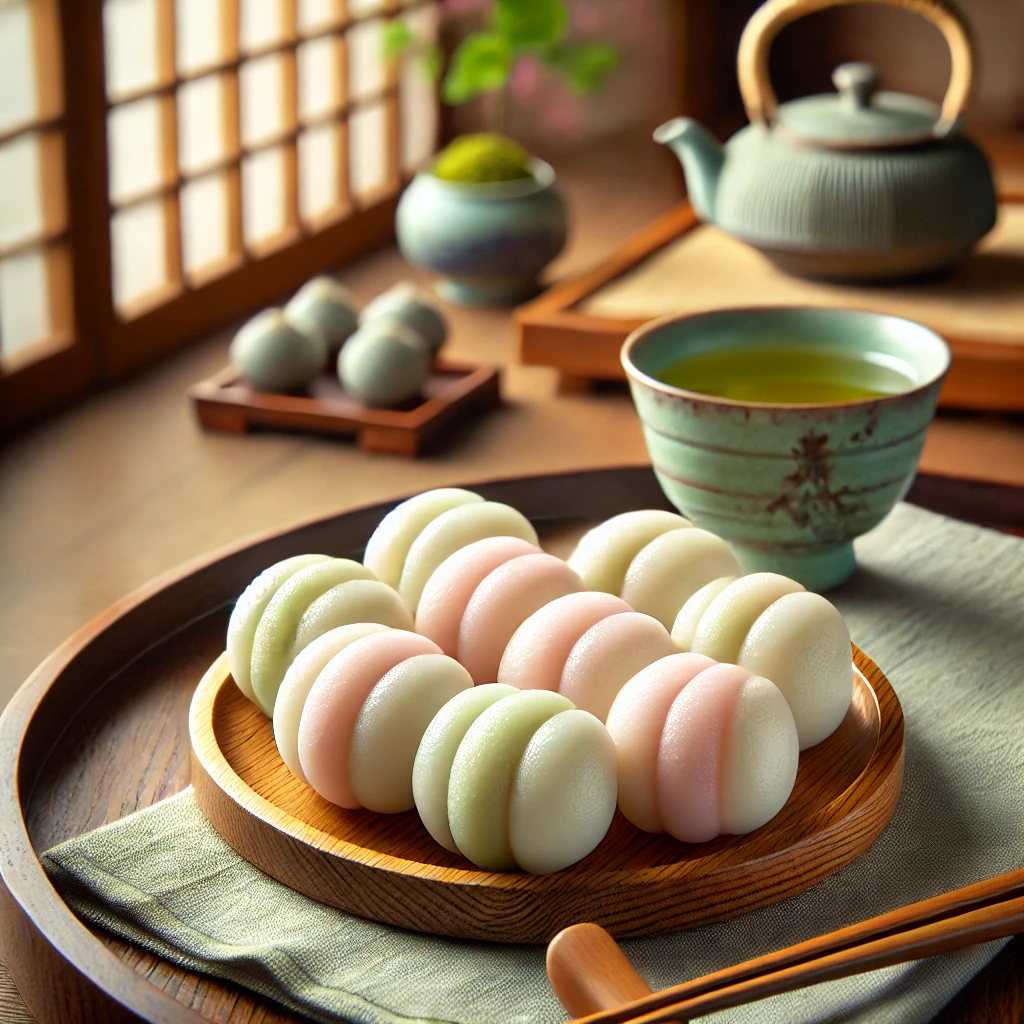 전통적인 키비당고와 현대식 키비당고 이미지